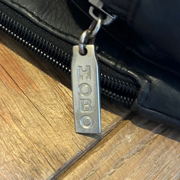 HOBO International Vintage Black Unisex Crossbody Sling Bag - Picture 6 of 11